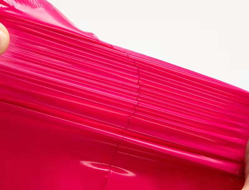 黄石玫红色快递袋-05